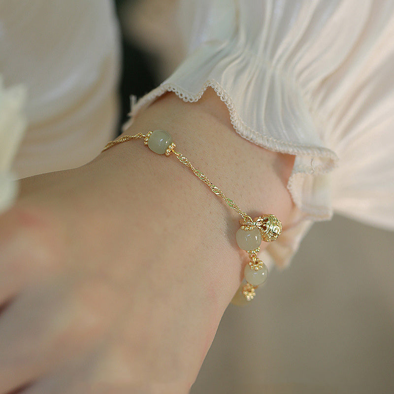 BowLift | Elegant Hetian Jade Bracelet