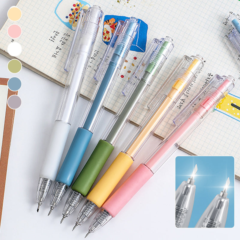 BowLift | Morandi Cartoon Pattern Student Universal Knife Pen