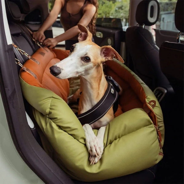BowLift | Large Deluxe Car Dog Bed | Back Seat Extender & Car Seat Protection
