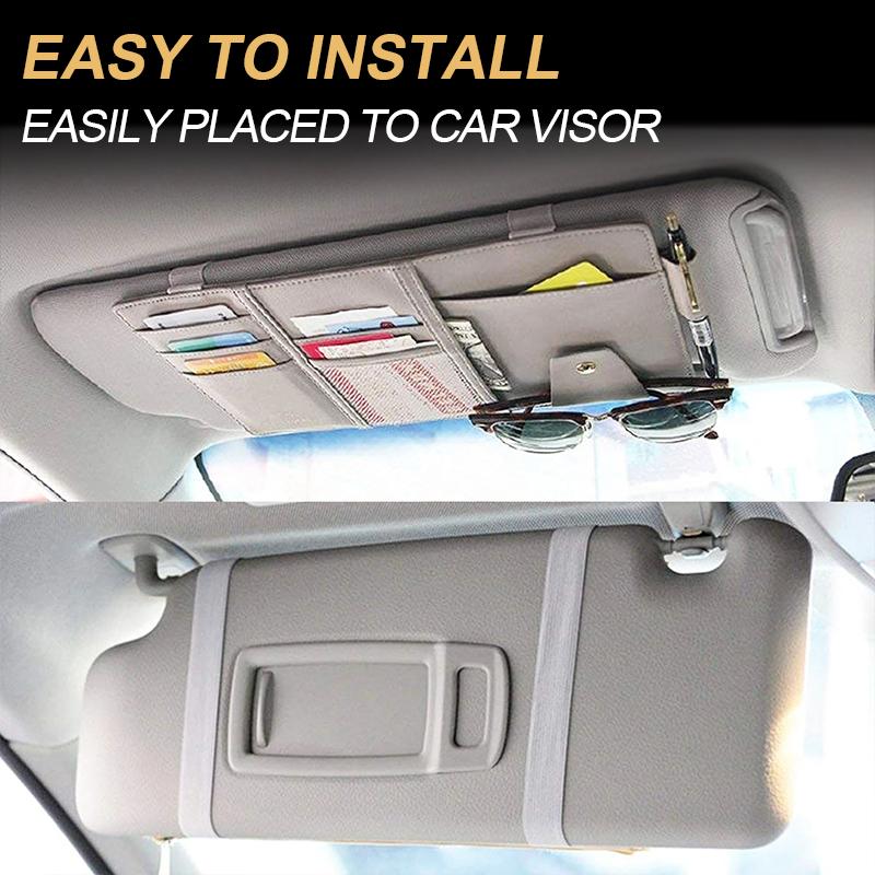 BowLift | All-In-One Car Sun Visor Organizer