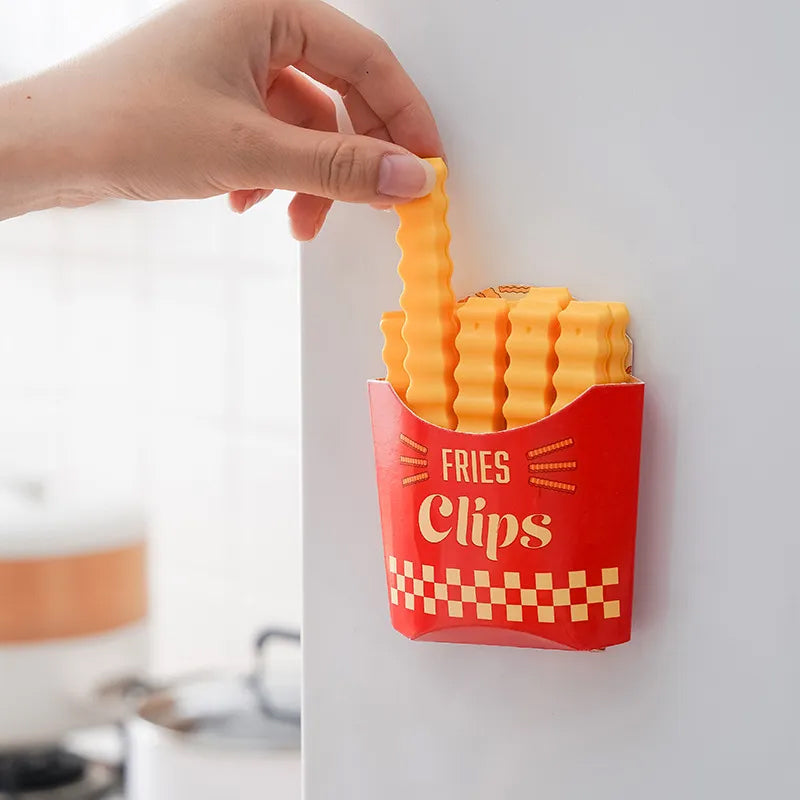 BowLift | Funny Magnetic French Fry Food Clips