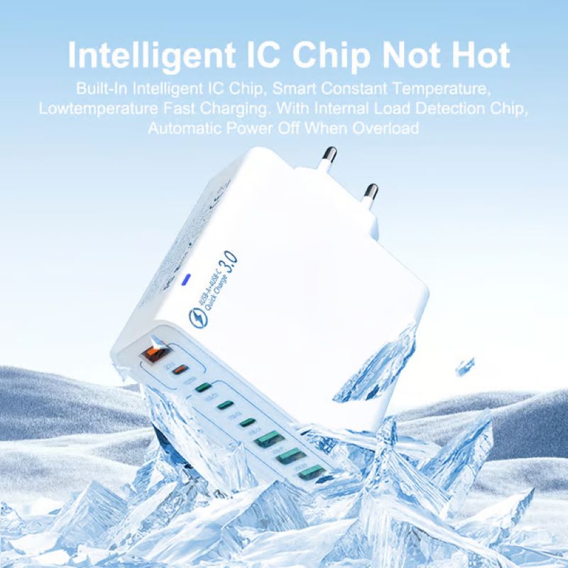 BowLift | 8 in 1 waterproof port USB fast charger