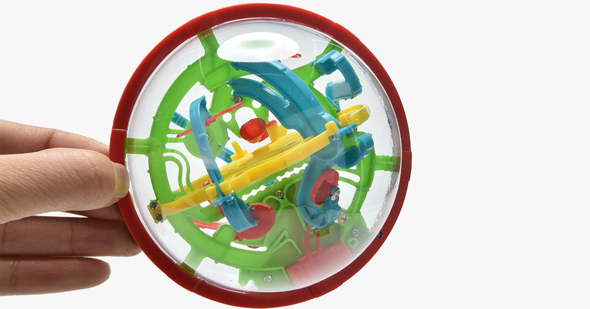 BowLift | 3D Magic Intellect Maze Kids Balance Logic Skill Puzzle Training Ball Toy