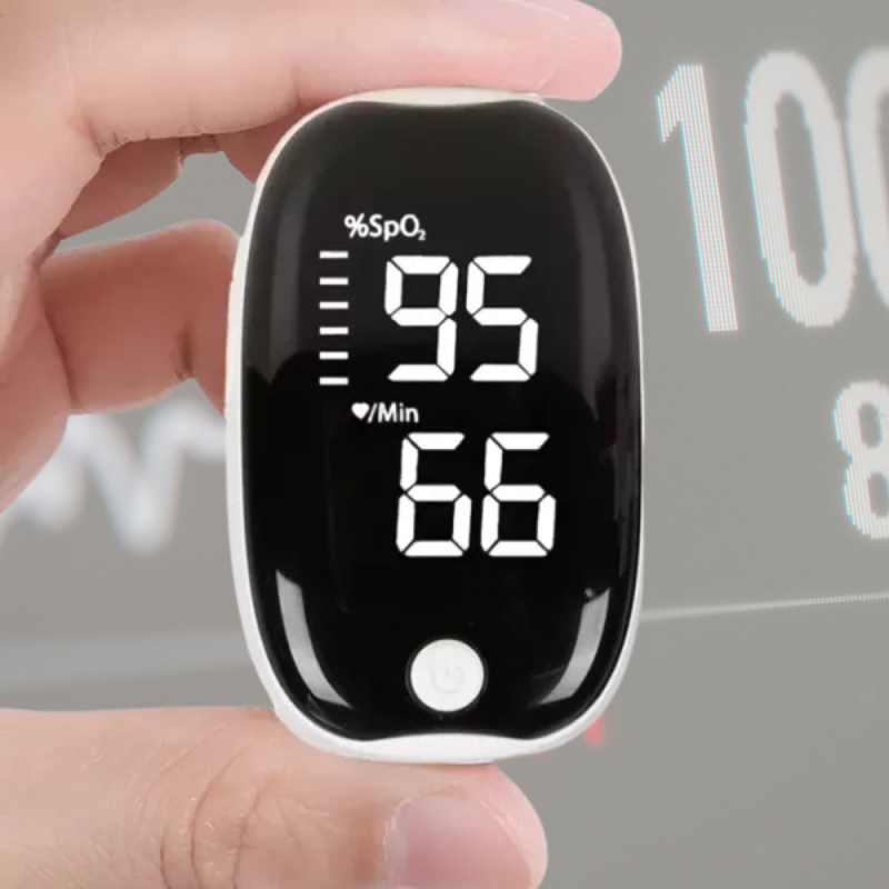 BowLift | Fingertip Pulse Oximeter | Fast, Accurate Blood Oxygen Monitor with LED Display for Home Health Tracking
