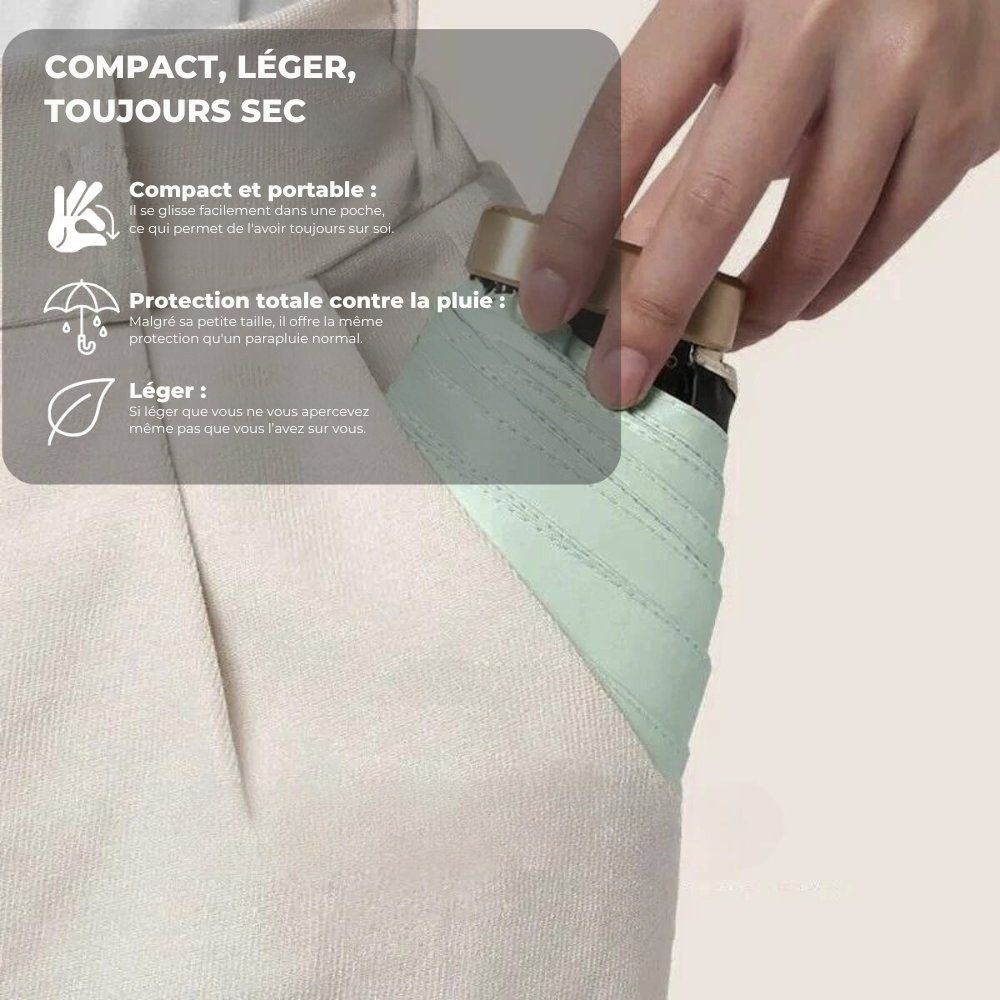 BowLift | Compact Umbrella – Your secret weapon against the rain