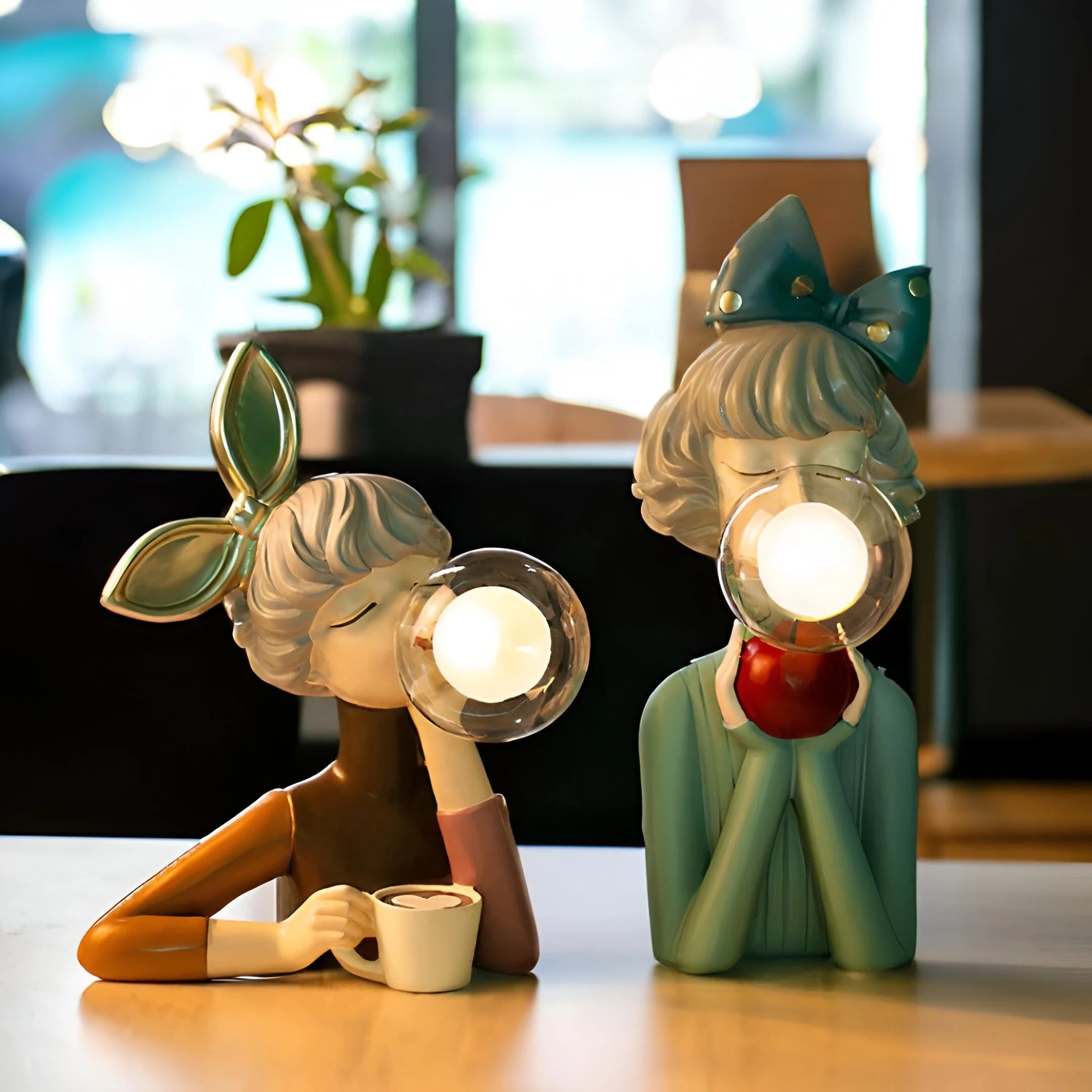 LustreGlow – Handmade Artisan Table Lamp
