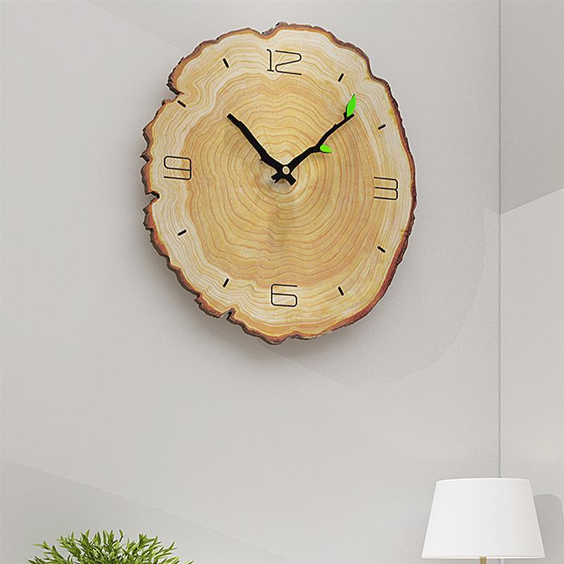 BowLift | Wooden Annual Rings Wall Clock