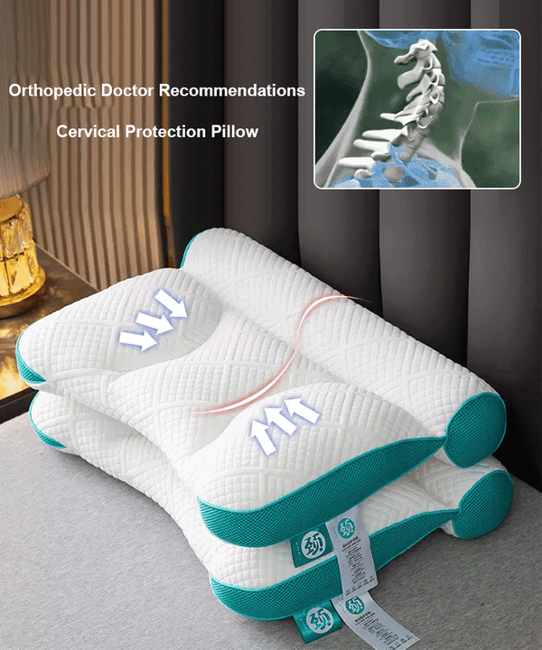 BowLift | Sleep-improving neck pillow with comfort support of goose down