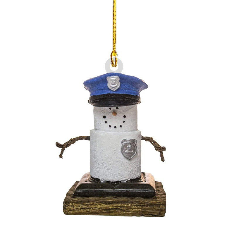 BowLift | Funny Snowman Christmas Tree Pendant