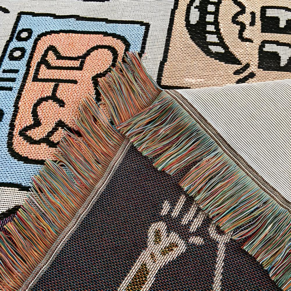 BowLift | Bold Expressions Tassel Blanket