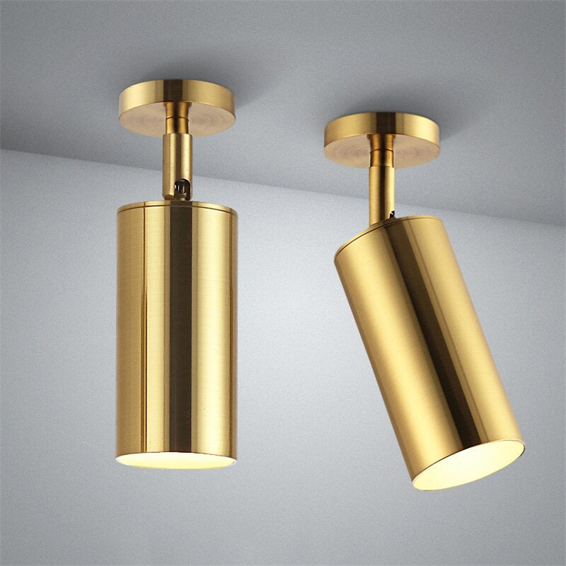 BowLift | Nordic Brass Gold Spotlight - 5W/10W Led -Lamp