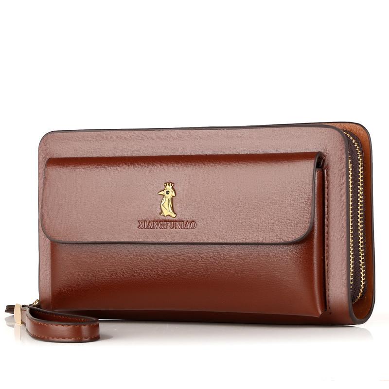 BowLift | Double Zipper Clutch Wallet for Men