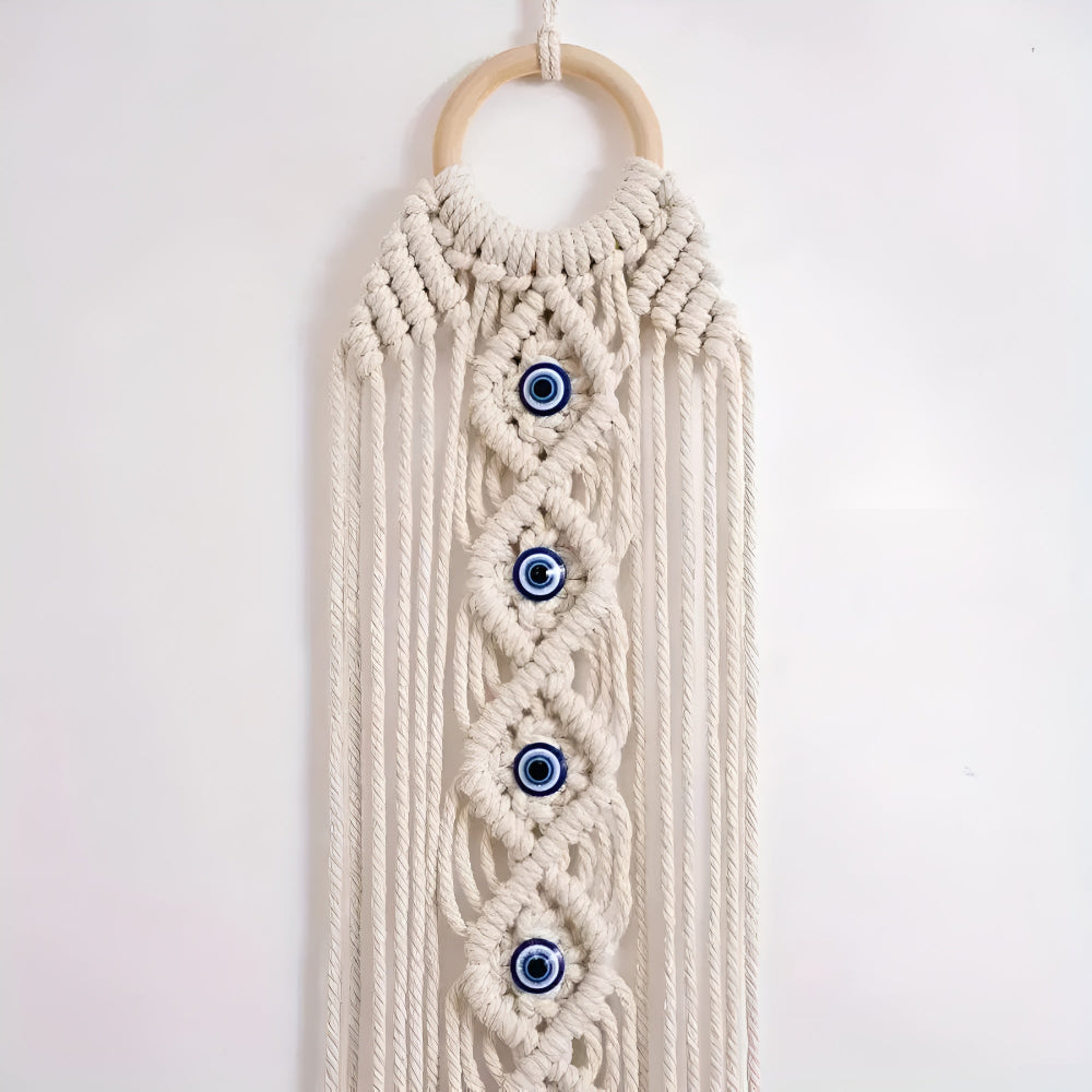 BowLift | Eye-Beads Bohemian Macrame Wall Decor