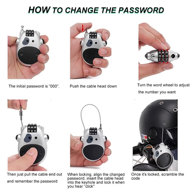 BowLift | Anti-theft Telescopic Wire Lock