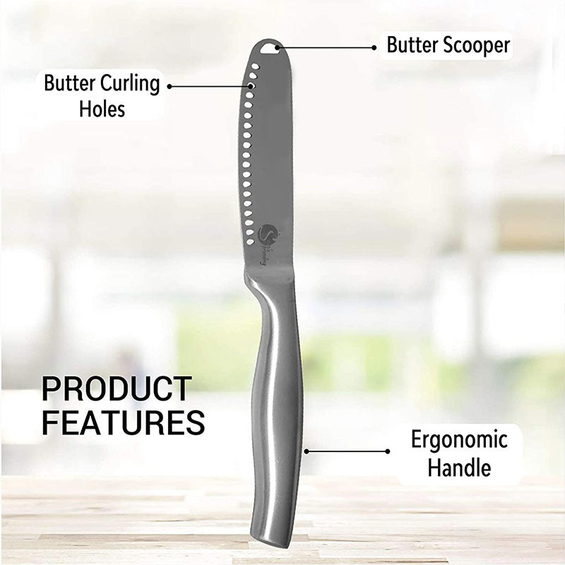 BowLift | Stainless Steel Butter Knife