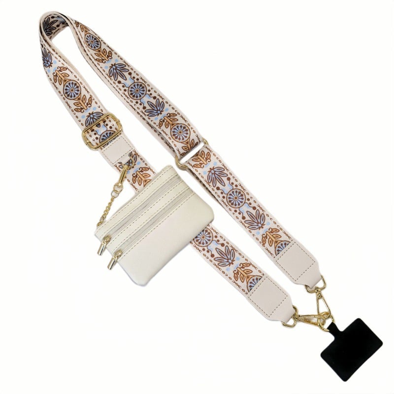 BowLift | Adjustable Phone Lanyard Crossbody Strap with Wallet