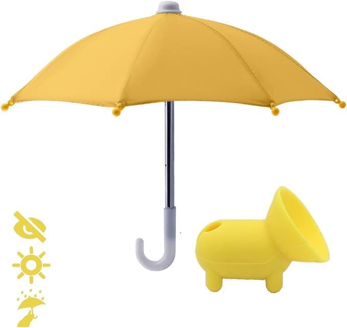 BowLift | Phone umbrella suction cup stand for sun