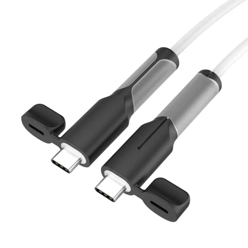 BowLift | 2-pack silicone charging cable pRedector with dust cap