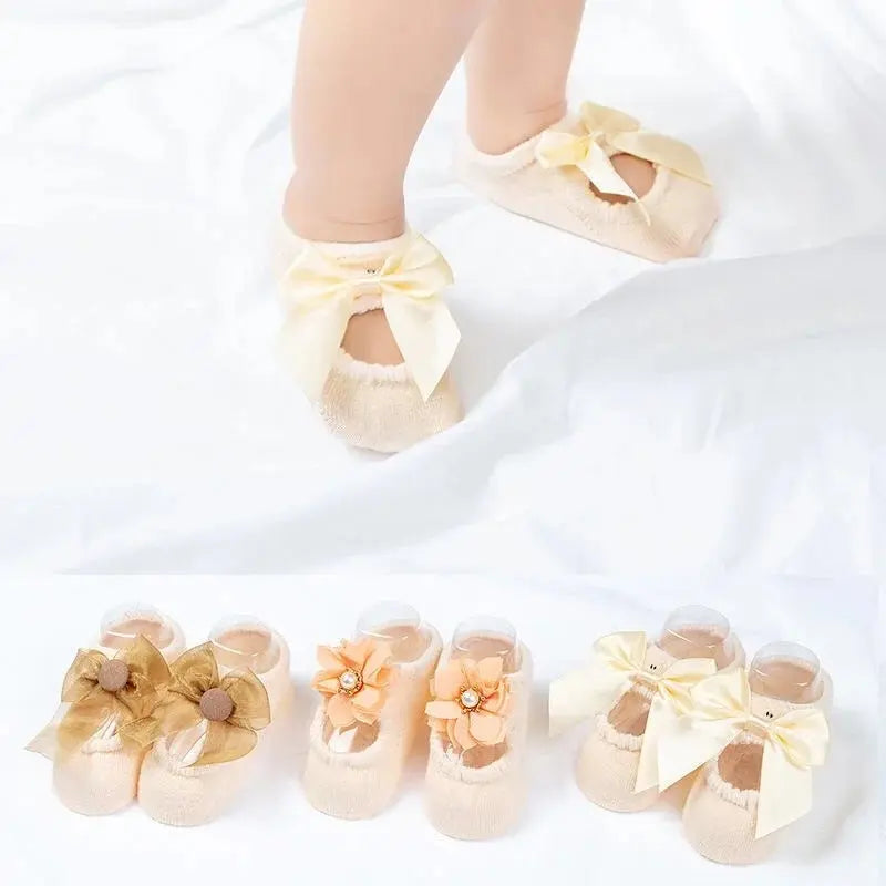 BowLift | 3 Pair Baby Ballet Socks