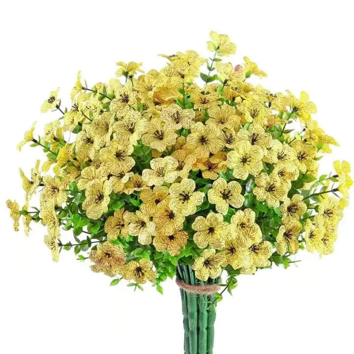 BowLift | 3 Bouquet artificial flowers for indoor & outdoor – Weather-resistant, low-maintenance & colorful