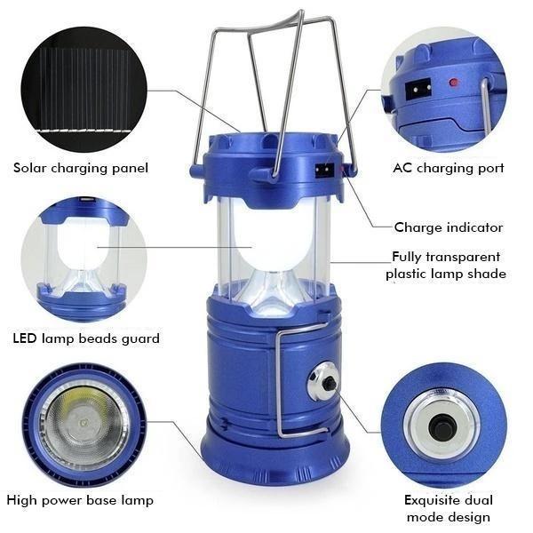 BowLift | 3-in-1 LED Solar Camping Lantern