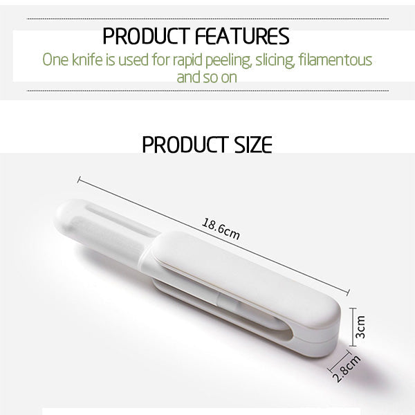 BowLift | 3 in 1 Multifunctional Rotary Paring Knife