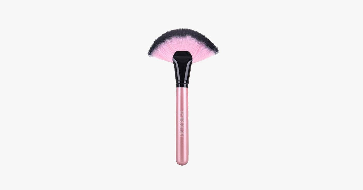 BowLift | Big Fan Makeup Brush - Single soft brush for powder, foundation & blush