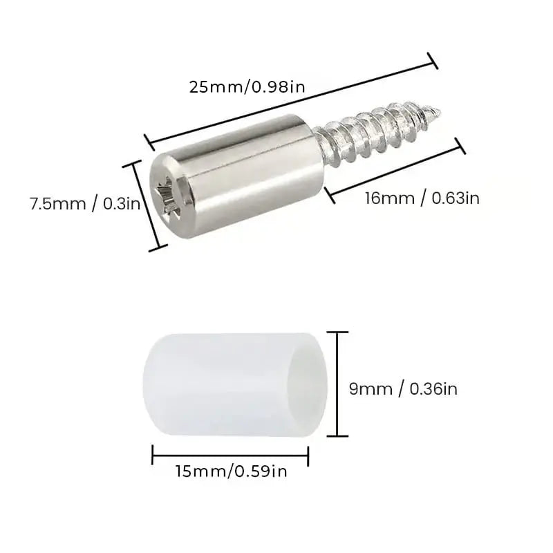 BowLift | 30+50 | Self-tapping screws for cabinets & shelves – No drilling needed