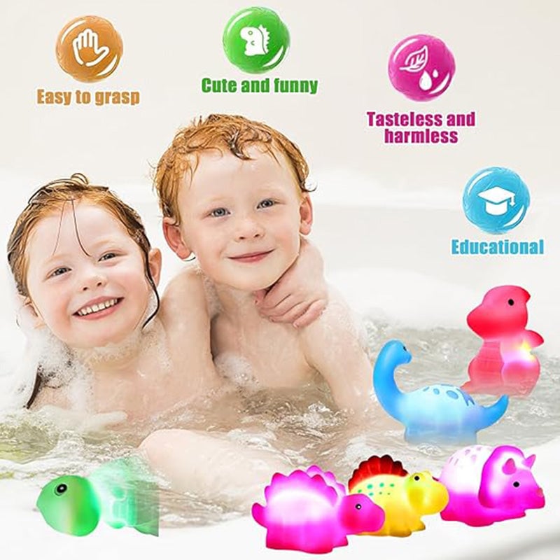 BowLift | Glowing Dinosaur Shaped Bath Toy