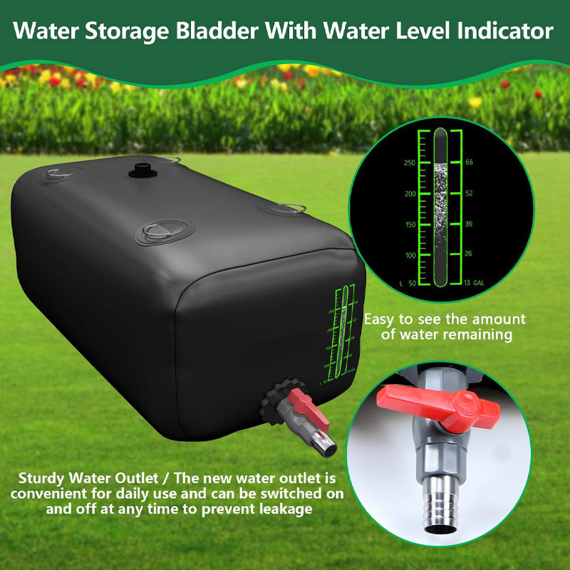 BowLift | 110L/29 Gallon Water Storage Bladder Water Tank Water Bag Foldable Water Storage Container