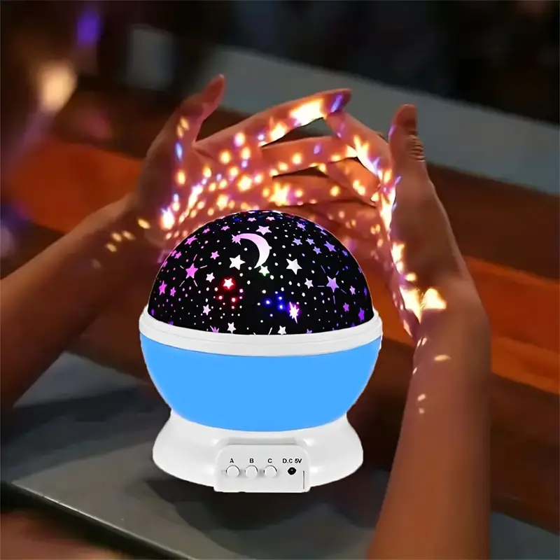 BowLift | Starry Sky Night Light for Kids – Magical LED Projector with Color Change