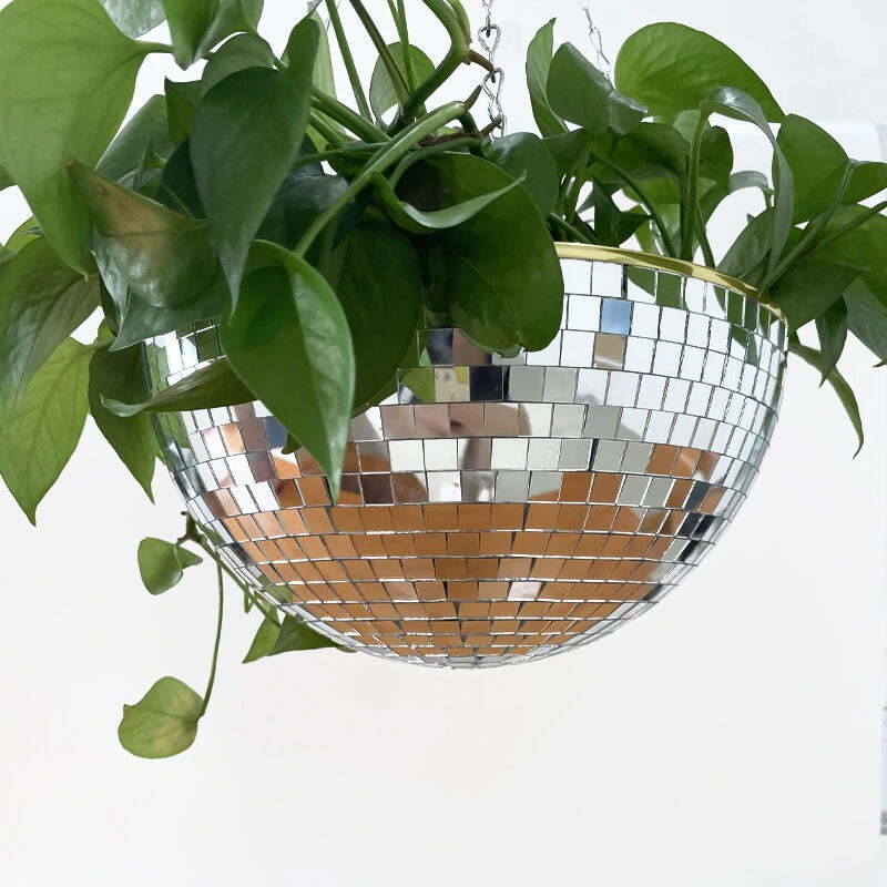 BowLift | Disco Ball Hanging Planter