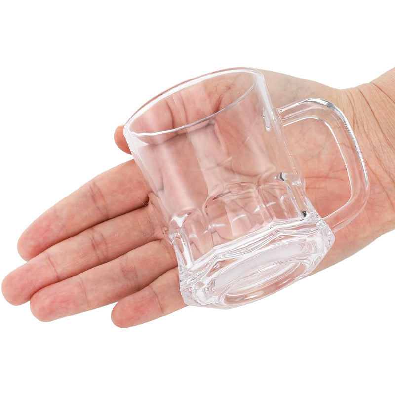 BowLift | 150ml/5oz Mini Beer Mug Beer Tasting Glass Beverage Drinking Glass with Handle
