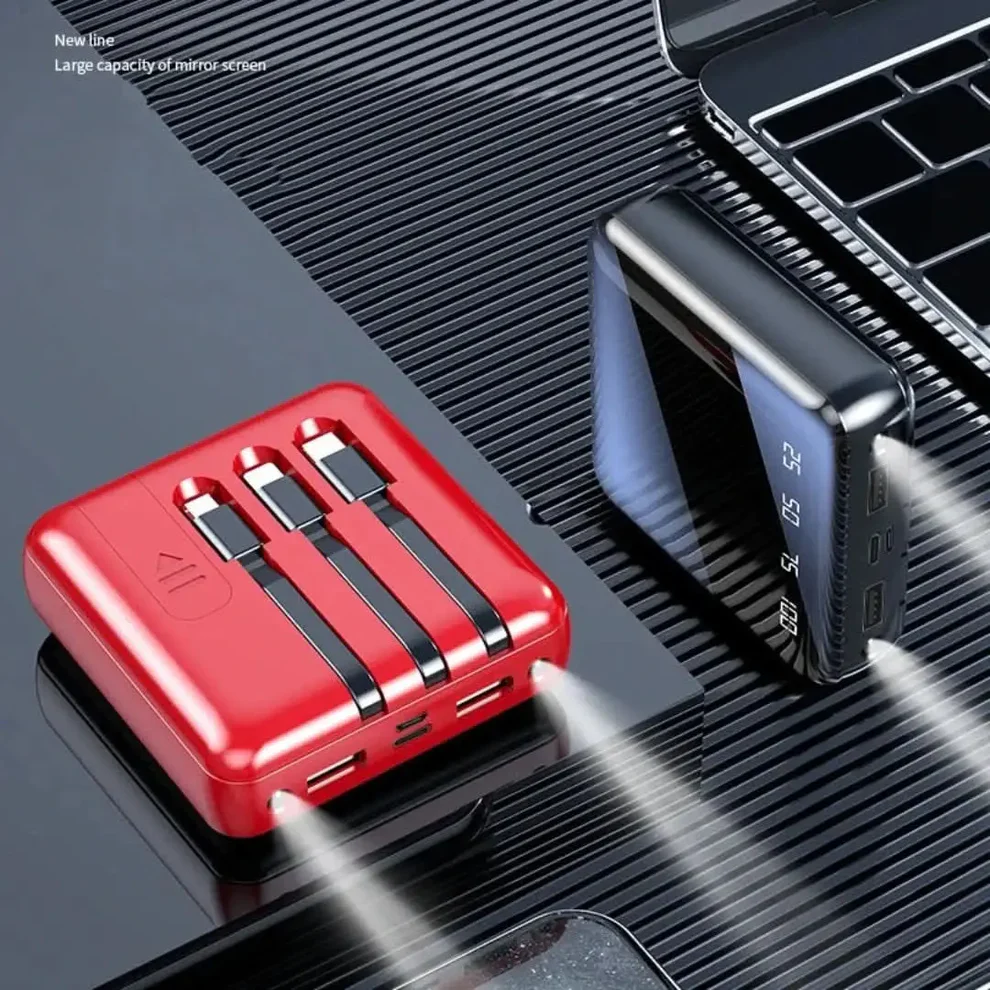 BowLift | Mini Power Bank 4-Wire 20,000mAh