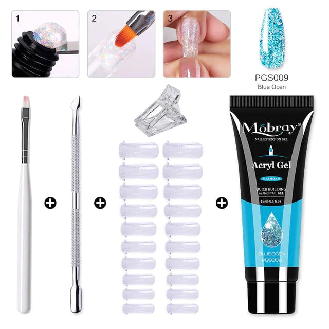 BowLift | Polygel Nail Set — Long-lasting, odorless gel for perfect nails