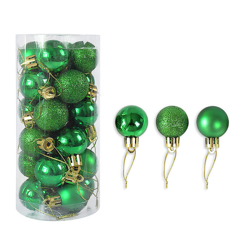BowLift | 3CM24pcs Bright Matte Christmas Balls