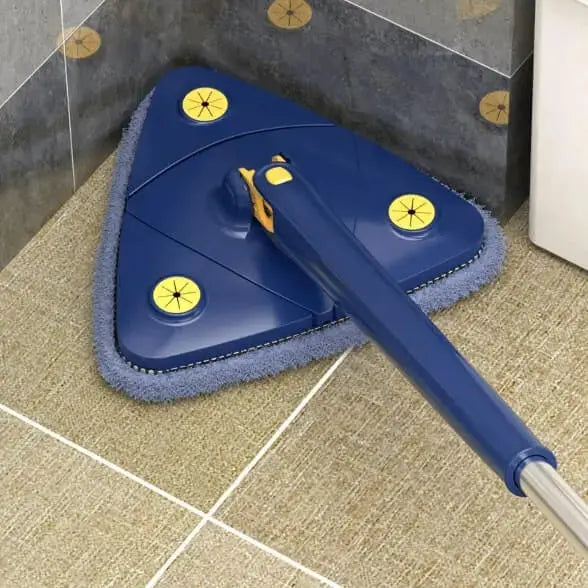 BowLift | 360° Triangle Mop (Including 2 free mop covers) – For effortless cleaning into every corner