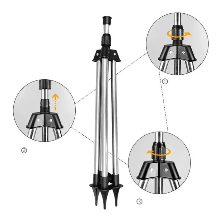 BowLift | 360° Tripod Lawn Sprinkler – Adjustable & with Mist Mode