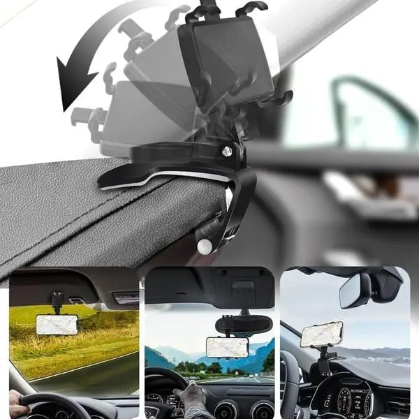 BowLift | 360° Redatable car phone holder – safely & flexibly mountable