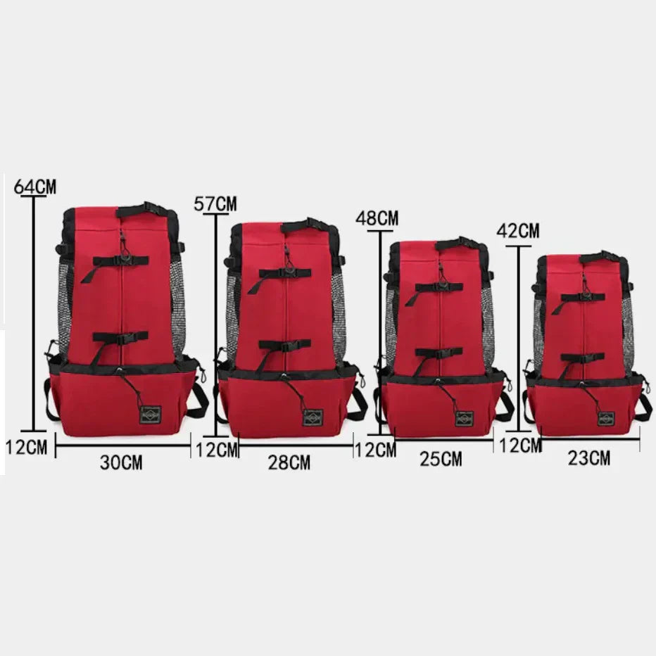 BowLift | Dog Backpack – Comfortable Carrying Bag for Medium Dogs with Safety Strap and Storage Pockets