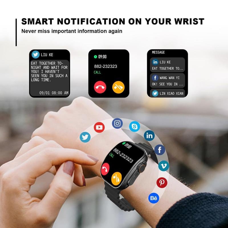 BowLift | 2025 New Multifunctional Men Women's Smartwatch