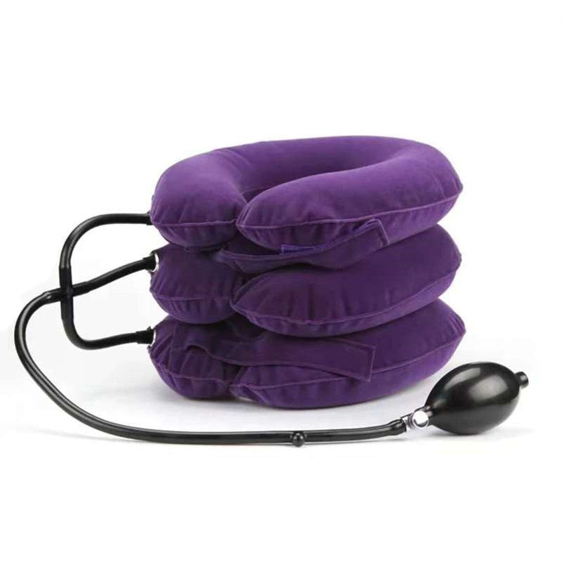 BowLift | Inflatable Portable Travel Neck Pillow, with 360° Head and Chin Support, for Travel, Nap & More
