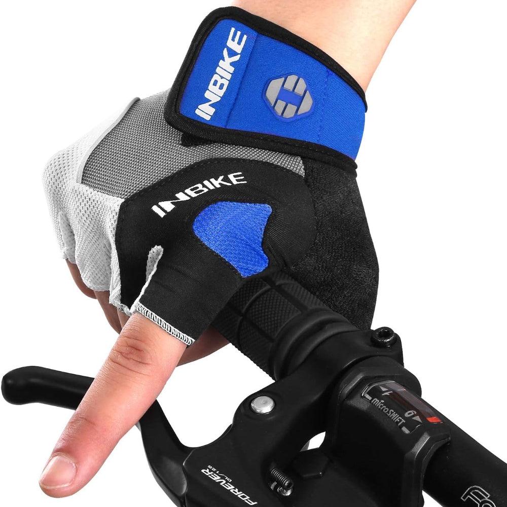 BowLift | 3D Gel Padded Cycling Gloves – Shock-Absorbing Breathable Bike Gloves for Men & Women