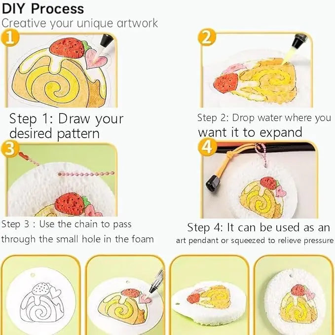 BowLift | 3D painting set with foam texture for vibrant artworks