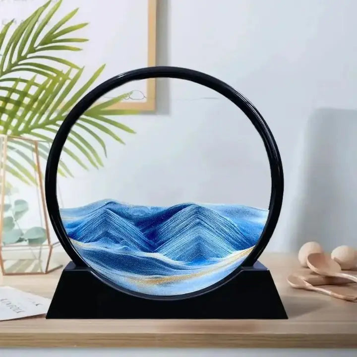 BowLift | 3D Sand Timer – Deep Sea Sand Art for Relaxation and Decoration