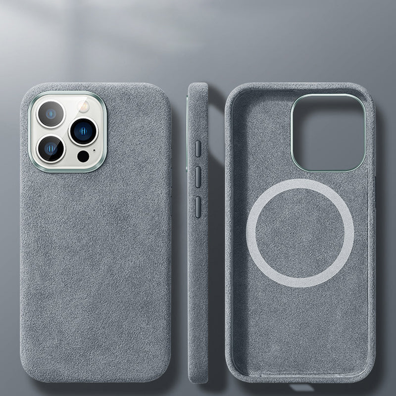 BowLift | Italian Alcantara Magnetic Case for Iphone