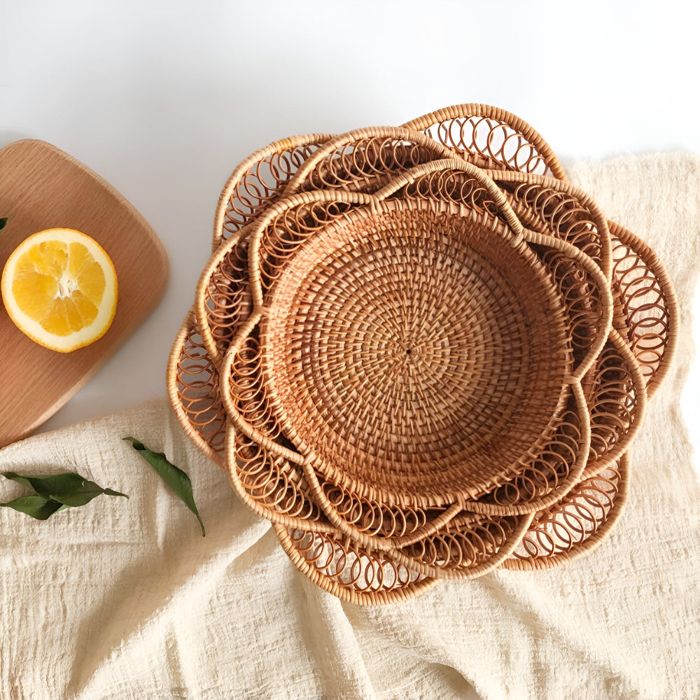 BowLift | Handwoven Rattan Floral Basket