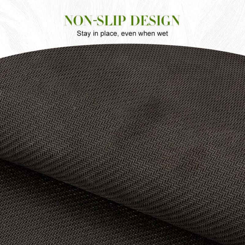 BowLift | Quick-drying non-slip peacock floor mat