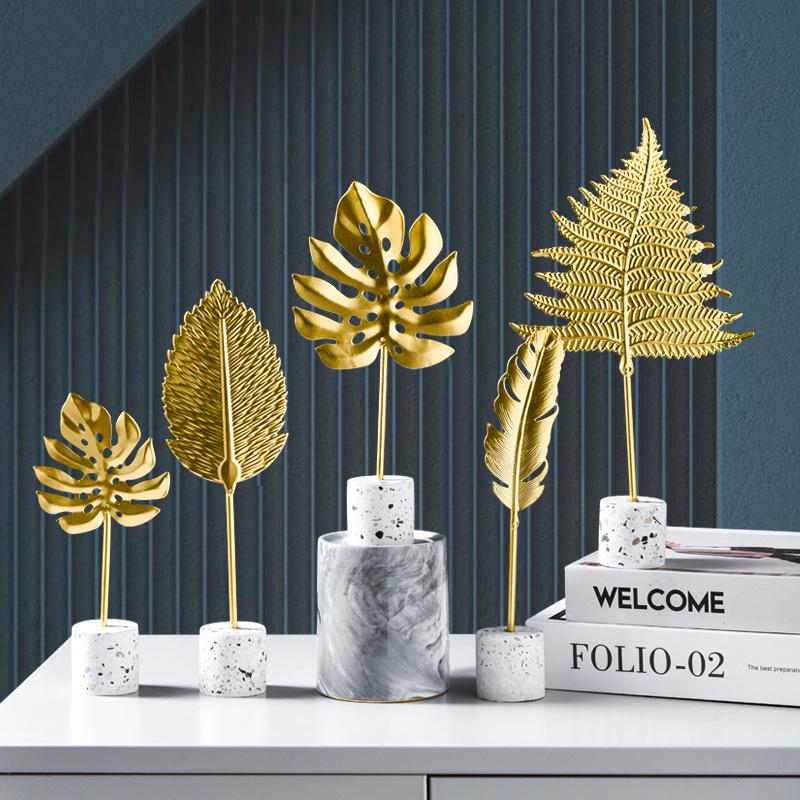 BowLift | Golden Leaves Ornaments
