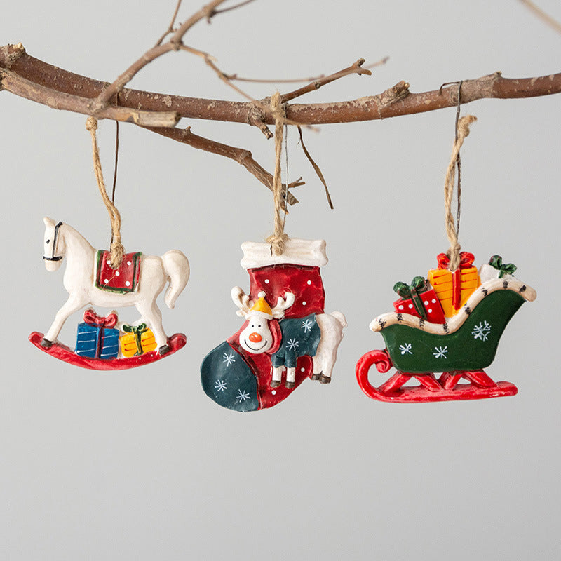 BowLift | Christmas Tree Hanging Resin Ornament Pendant